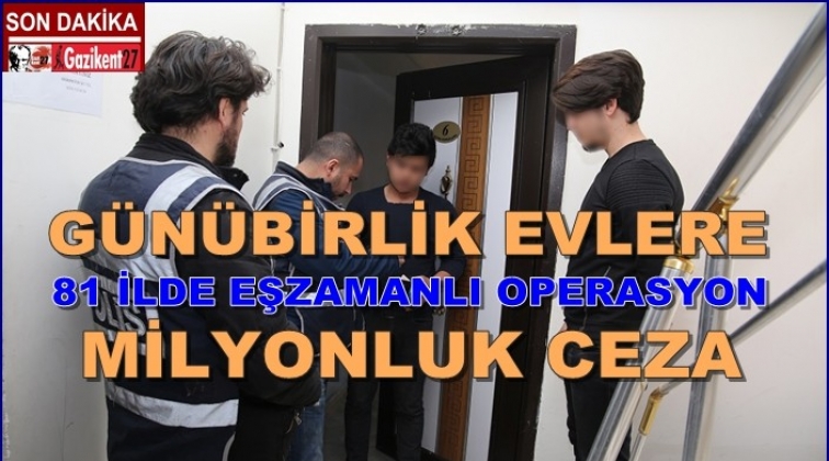 Günübirlik kiralanan rezidanslara milyonluk ceza