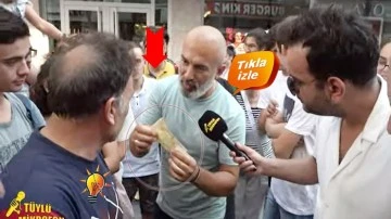 Gurbet&ccedil;iden AKP'li vatandaşa 50 Euro ile ekonomi dersi!