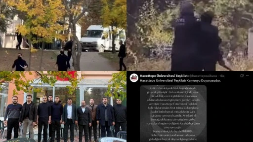Hacettepe Üniversitesi'ndeki palalı saldırıyı ülkücüler sahiplendi!