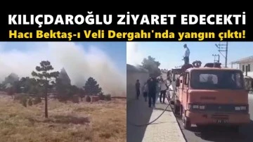 Hacı Bektaş-ı Veli Dergahı'nda yangın çıktı!