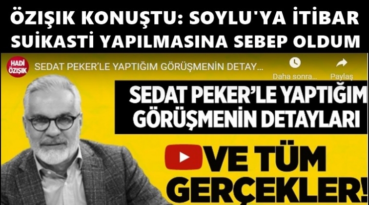 Hadi &Ouml;zışık suskunluğunu bozdu, her şeyi anlattı!