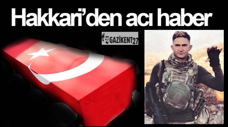 Hakkari&rsquo;den acı haber! Bir askerimiz şehit