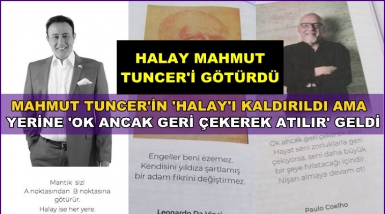 Halaylı Tuncer gitti, yerine Da Vinci geldi