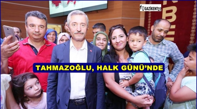 Halk G&uuml;n&uuml;&rsquo;nde vatandaşlarla bir araya geldi