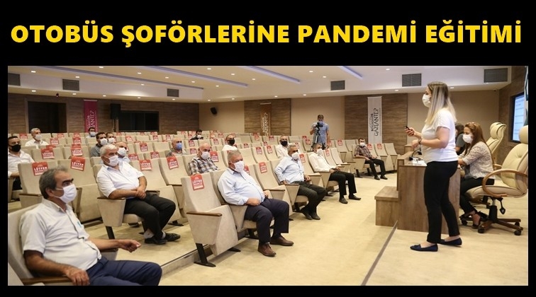 Halk otob&uuml;s&uuml; şof&ouml;rlerine hijyen eğitimi