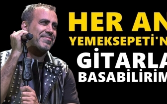 Haluk Levent: Yemeksepeti'ni gitarla basabilirim!