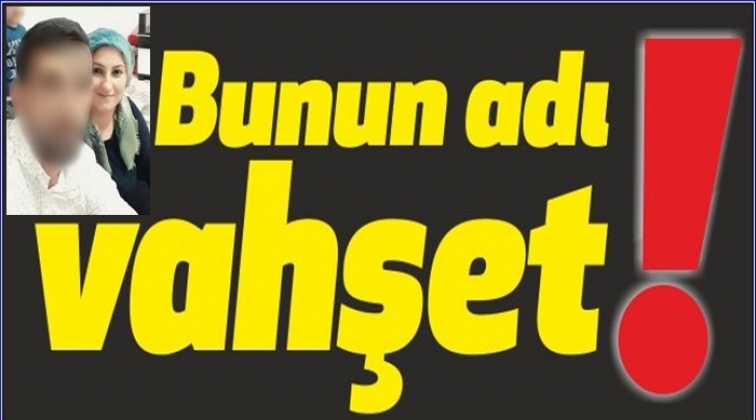 Hamile kadın &ccedil;ocuğunun g&ouml;z&uuml; &ouml;n&uuml;nde &ouml;ld&uuml;r&uuml;ld&uuml;!