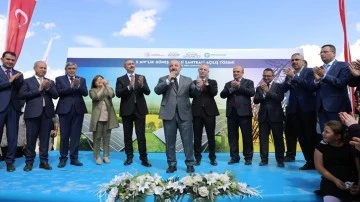 Hancağız Güneş Enerji Santrali’ni Bakan Varank açtı