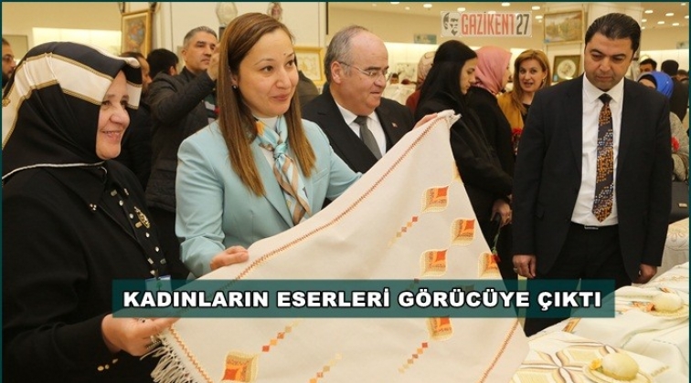 Hanım Eller&rsquo; sergisi g&ouml;r&uuml;c&uuml;ye &ccedil;ıktı