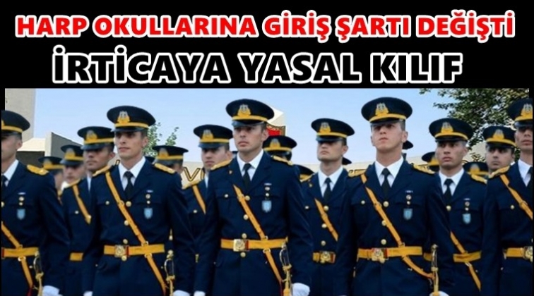 Harp okullarına giriş koşullarında değişiklik