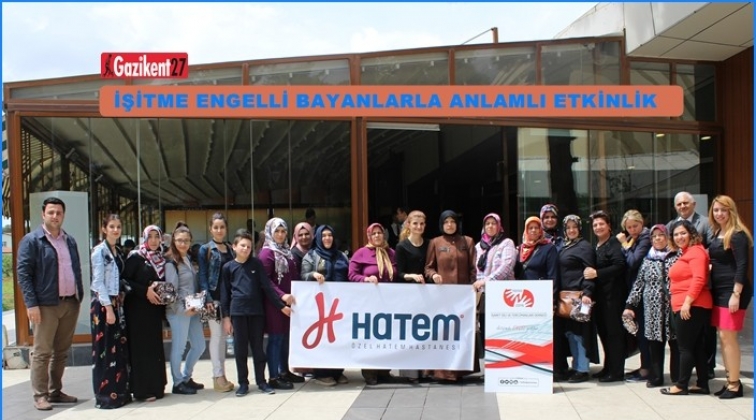 Hatem'de, Engelliler Haftası ve Anneler G&uuml;n&uuml; etkinliği