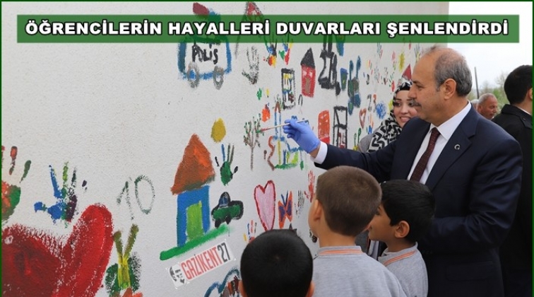'Hayal Duvarı' Oğuzeli'nde...