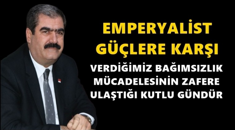 Hayri Sucu'dan Zafer Bayramı mesajı