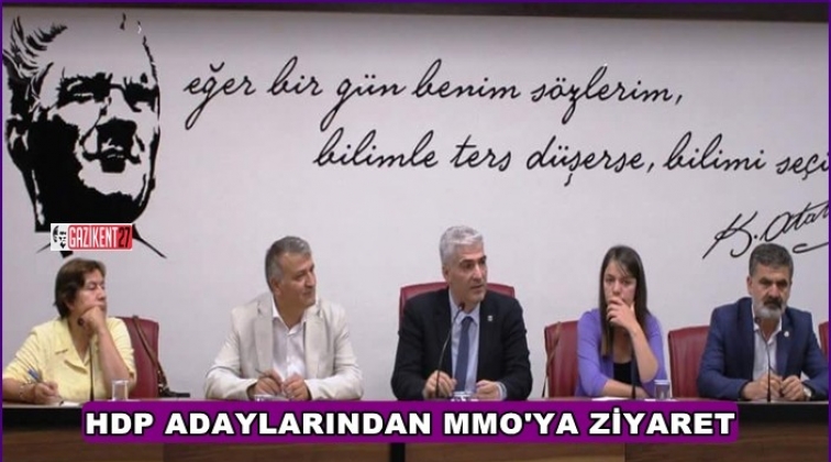 HDP'den MMO'ya ziyaret
