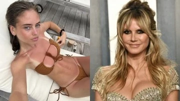 Heidi Klum&rsquo;un kızı g&uuml;ndem oldu...