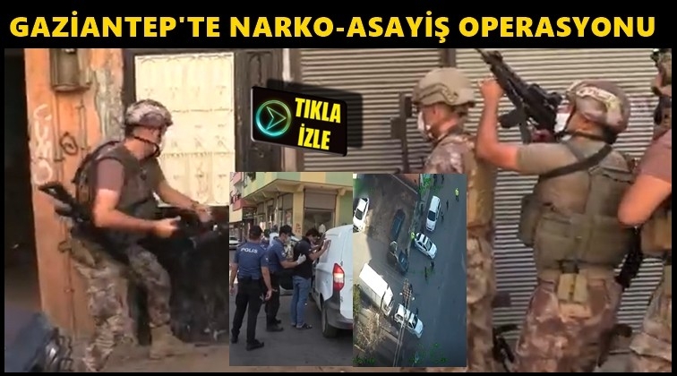 Helikopter destekli narko-asayiş operasyonu