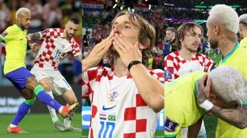 Hırvatistan Brezilya’yı penaltılarla eve yolladı…