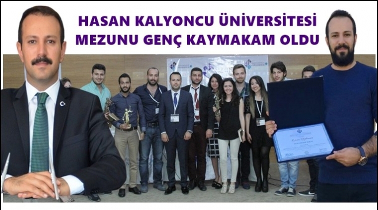 HK&Uuml; mezunu gen&ccedil; Kaymakam oldu