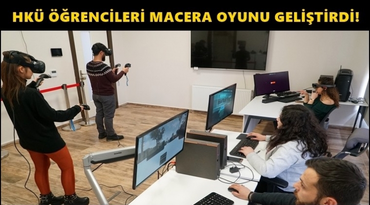 HKÜ öğrencileri macera oyunu geliştirdi!