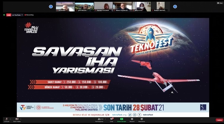 HK&Uuml;, TEKNOFEST seminerine&nbsp;katıldı