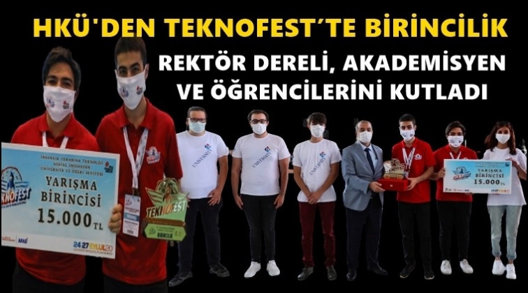 HKÜ, TEKNOFEST’te birinci oldu