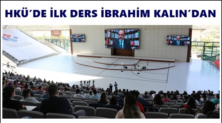 HKÜ’de ilk ders İbrahim Kalın’dan