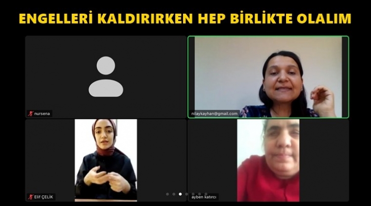 HK&Uuml;'den engellilik ve kadın temalı konferans