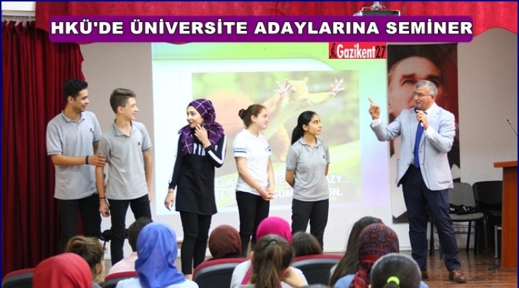 HKÜ’den Sınav Öncesi Motivasyon semineri