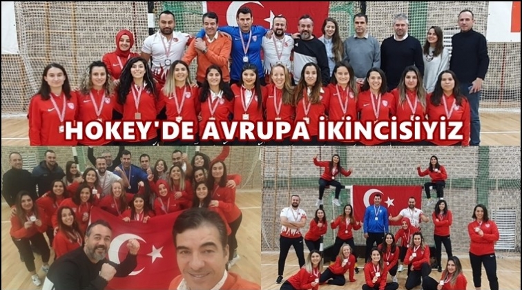 Hokey Kadınlar A Milli Takımı Avrupa ikincisi