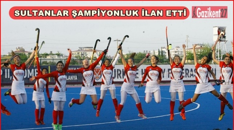 Hokeyin sultanları şampiyonluğunu ilan etti