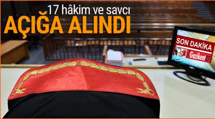 HSK, 17 hakim ve savcıyı açığa aldı