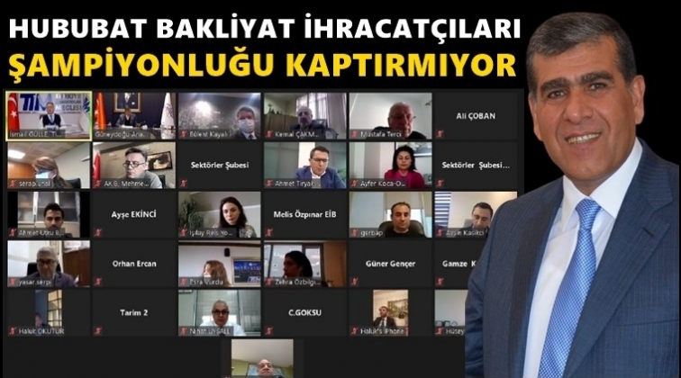 Hububat Bakliyat Sekt&ouml;r Kurulu toplandı