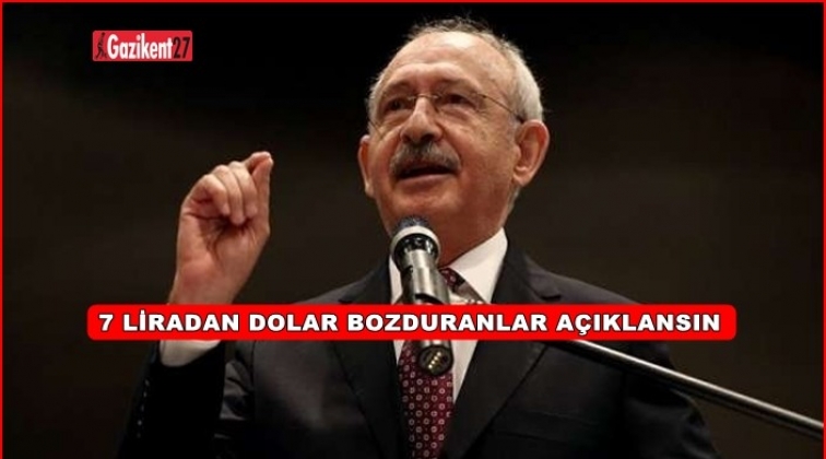 H&uuml;k&uuml;met 7 liradan dolar bozduranları a&ccedil;ıklamalı