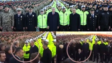 AKP'li Hulki Cevizoğlu'nun fotoğrafta yer alma çabası...