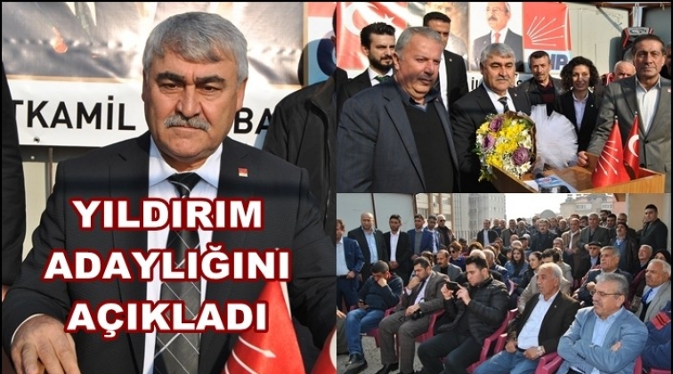 Hurşit Yıldırım adaylığını a&ccedil;ıkladı