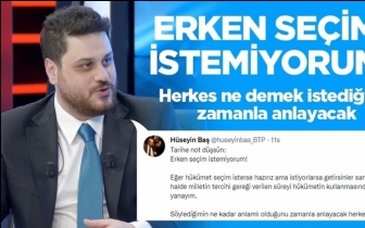 H&uuml;seyin Baş: Erken se&ccedil;im istemiyorum!