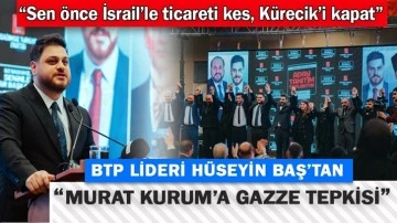 Hüseyin Baş: Sen önce İsrail’le ticareti kes, Kürecik’i kapat