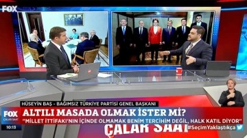 H&uuml;seyin Baş'tan &ccedil;ağrı: BTP&rsquo;yi altılı masaya alsınlar