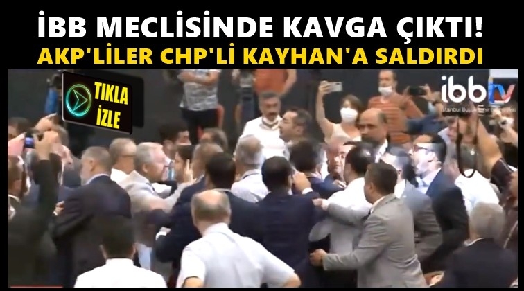 İBB Meclisi&rsquo;nde kavga &ccedil;ıktı!..