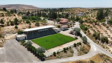 İbrahimşehir Aba Güreşi Sahası yenilendi