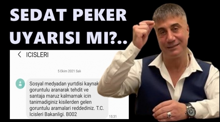 İ&ccedil;işleri Bakanlığı'ndan telefonlara &ccedil;arpıcı mesaj!