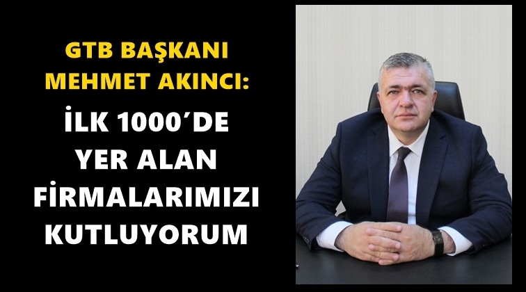 İkinci 500'de 35 Gaziantepli firma yer aldı
