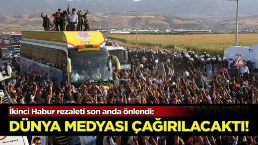 İkinci Habur rezaleti son anda önlendi!