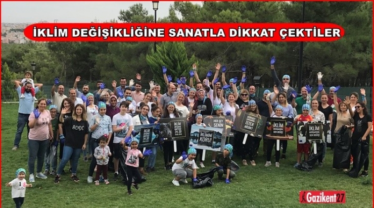 İklim değişikliğine dikkat &ccedil;ektiler