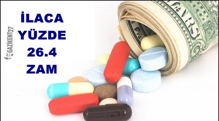 İla&ccedil;ta zam oranı y&uuml;zde 26.4 olacak