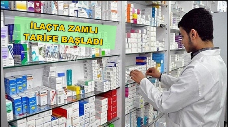 İlaçta zamlı tarife başladı