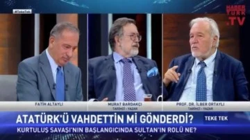 İlber Ortaylı'dan AKP'li Şen'e: Bu k&uuml;stahlık ve edepsizlik!