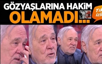 İlber Ortaylı g&ouml;zyaşlarına hakim olamadı!