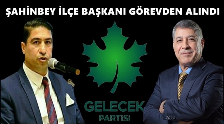İl&ccedil;e Başkanı Yaşar Yapar g&ouml;revden alındı!