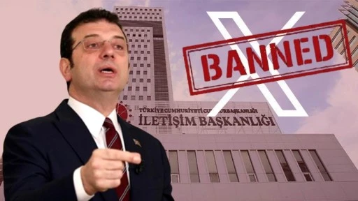 İletişim Başkanlığı: İmamoğlu'nun X hesabı serbest kalana kadar kapalı kalacak